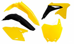 Kit plastiques couleur origine jaune/noir Racetech | SUZUKI RMZ 450
