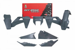 Kit plastiques Quantum Grey Racetech | FE 250, FE 350, FE 450, FE 501, TE 250, TE 300