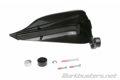Kit protège-mains Storm avec point d'attache simple Ø6-8mm noir BARKBUSTERS