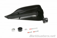 Kit protège-mains Storm avec point d'attache simple Ø6-8mm noir BARKBUSTERS
