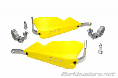 Protège-mains Jet montage 2 points guidon diamètre 28.6mm jaune BARKBUSTERS | YAMAHA TENERE 700