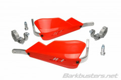 Protège-mains Jet montage 2 points guidon diamètre 28.6mm rouge BARKBUSTERS | YAMAHA TENERE 700