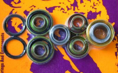 Kit roulements d'amortisseur Pivot Works | EXC 125, 200, 250, 300, 380, SX 125, 250, 380